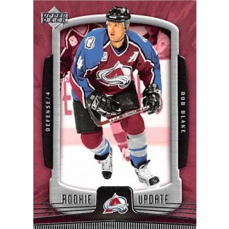 Řadové karty - Blake Rob - 2005-06 Rookie Update No.27
