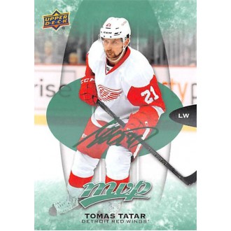 Paralelní karty - Tatar Tomáš - 2016-17 MVP Green Script No.21