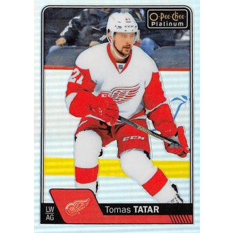 Paralelní karty - Tatar Tomáš - 2016-17 O-Pee-Chee Platinum Rainbow No.52