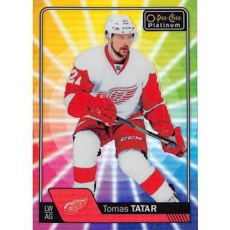 Paralelní karty - Tatar Tomáš - 2016-17 O-Pee-Chee Platinum Rainbow Color Wheel No.52