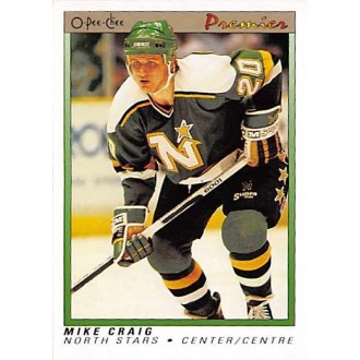 Řadové karty - Craig Mike - 1990-91 OPC Premier No.19