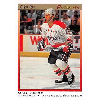 Řadové karty - Lalor Mike - 1990-91 OPC Premier No.57