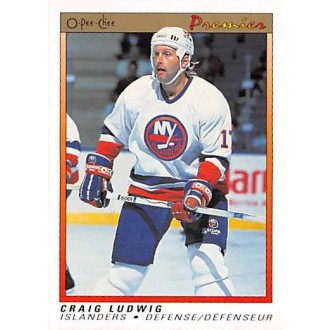 Řadové karty - Ludwig Craig - 1990-91 OPC Premier No.64