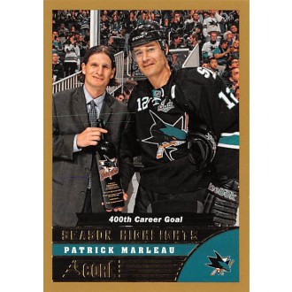 Paralelní karty - Marleau Patrick - 2013-14 Score Gold No.583