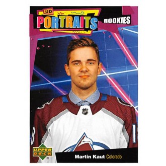 Insertní karty - Kaut Martin - 2020-21 Upper Deck UD Portraits No.P45