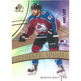 Paralelní karty - Kaut Martin - 2020-21 SP Game Used Golden Burst No.138