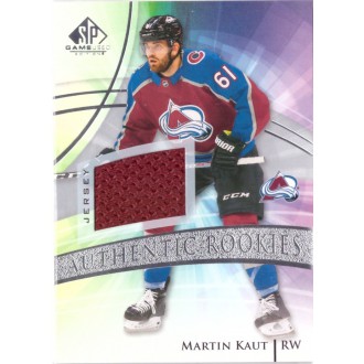 Jersey karty - Kaut Martin - 2020-21 SP Game Used Silver Red No.138