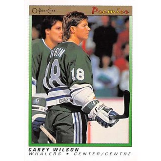 Řadové karty - Wilson Carey - 1990-91 OPC Premier No.128
