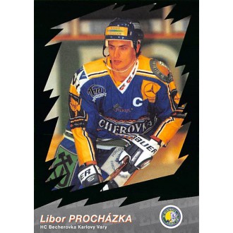 Extraliga OFS - Procházka Libor - 2000-01 OFS Star ELH zelená No.22