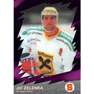 Extraliga OFS - Zelenka Jiří - 2000-01 OFS Star ELH fialová No.8
