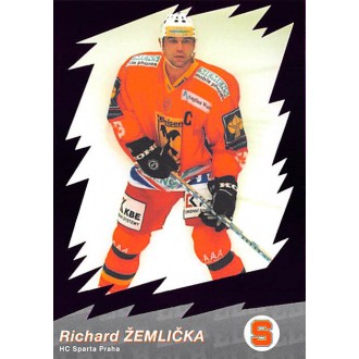 Extraliga OFS - Žemlička Richard - 2000-01 OFS Star ELH fialová No.9