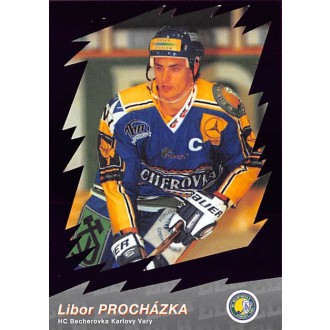 Extraliga OFS - Procházka Libor - 2000-01 OFS Star ELH fialová No.22