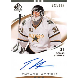 Podepsané karty - Stephan Tobias - 2007-08 SP Authentic No.211