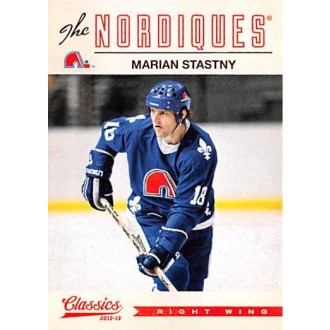 Řadové karty - Stastny Marian - 2012-13 Classics Signatures No.28