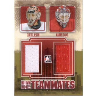 Jersey karty - Joseph Curtis, Legace Manny - 2012-13 ITG Motown Madness Teammates Jerseys No.TM-05
