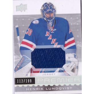 Jersey karty - Lundqvist Henrik - 2016-17 Premier Jerseys No.30