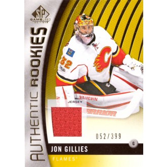 Jersey karty - Gillies Jon - 2017-18 SP Game Used Gold No.171