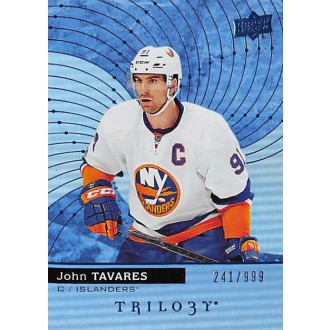Paralelní karty - Tavares John - 2017-18 Trilogy Blue No.10