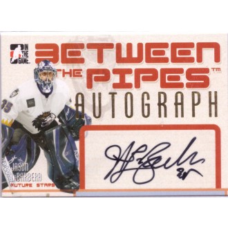 Podepsané karty - LaBarbera Jason - 2006-07 Between The Pipes Autographs No.A-JLB