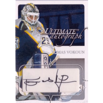 Podepsané karty - Vokoun Tomáš - 2003-04 BAP Ultimate Memorabilia Autographs No.39