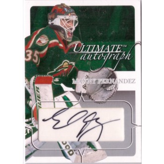 Podepsané karty - Fernandez Manny - 2003-04 BAP Ultimate Memorabilia Autographs No.77