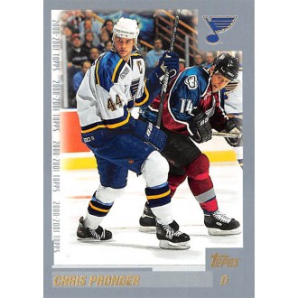 Řadové karty - Pronger Chris - 2000-01 Topps No.9