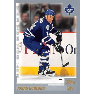 Řadové karty - Hoglund Jonas - 2000-01 Topps No.37