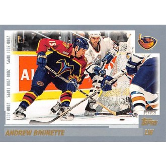 Řadové karty - Brunette Andrew - 2000-01 Topps No.52