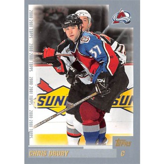 Řadové karty - Drury Chris - 2000-01 Topps No.77