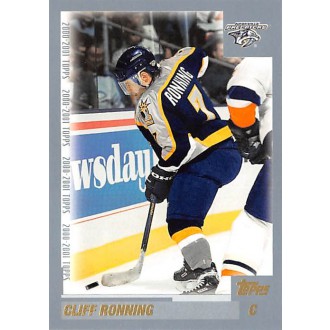 Řadové karty - Ronning Cliff - 2000-01 Topps No.90