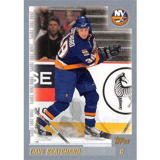 Řadové karty - Scatchard Dave - 2000-01 Topps No.150