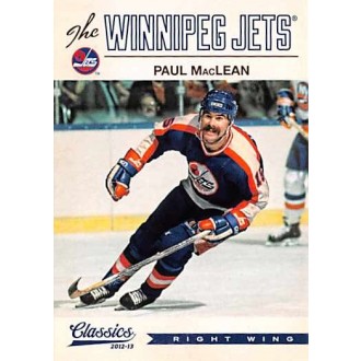 Řadové karty - MacLean Paul - 2012-13 Classics Signatures No.44