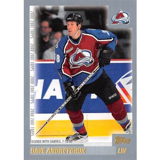 Řadové karty - Andreychuk Dave - 2000-01 Topps No.157