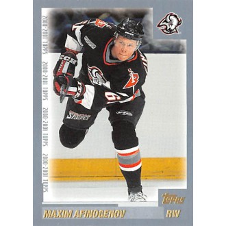 Řadové karty - Afinogenov Maxim - 2000-01 Topps No.180