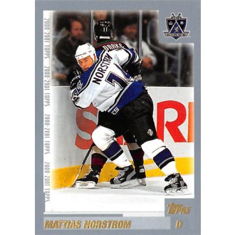 Řadové karty - Norstrom Mattias - 2000-01 Topps No.259