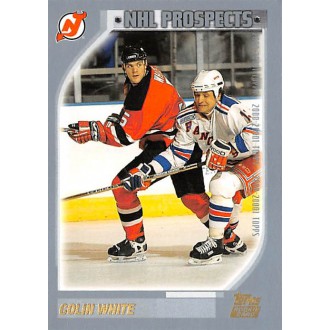 Řadové karty - White Colin - 2000-01 Topps No.288