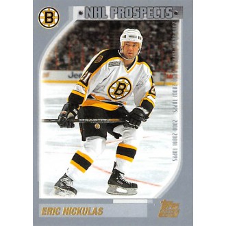 Řadové karty - Nickulas Eric - 2000-01 Topps No.292