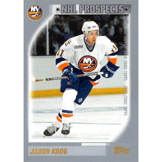 Řadové karty - Krog Jason - 2000-01 Topps No.294