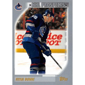 Řadové karty - Bonni Ryan - 2000-01 Topps No.312