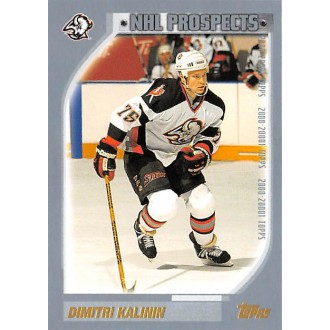 Řadové karty - Kalinin Dimitri - 2000-01 Topps No.318