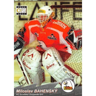 Extraliga OFS - Bahenský Miloslav - 2000-01 OFS No.189