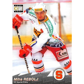 Extraliga OFS - Rebolj Miha - 2000-01 OFS No.300