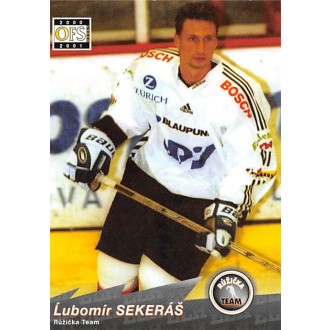 Extraliga OFS - Sekeráš Ľubomír - 2000-01 OFS No.402