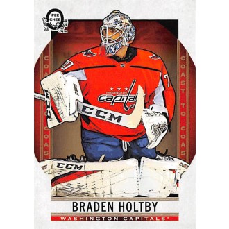 Insertní karty - Holtby Braden - 2018-19 O-Pee-Chee Coast to Coast No.99