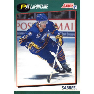 Řadové karty - LaFontaine Pat - 1991-92 Score Rookie and Traded No.100T