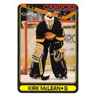 Řadové karty - McLean Kirk - 1990-91 O-Pee-Chee No.257