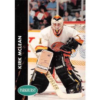 Řadové karty - McLean Kirk - 1991-92 Parkhurst No.181