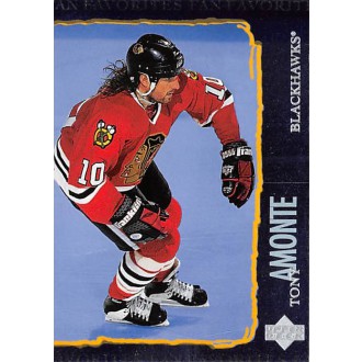 Řadové karty - Amonte Tony - 1997-98 Upper Deck No.208