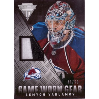 Jersey karty - Varlamov Semyon - 2013-14 Titanium Game Worn Gear Prime No.GG-SVA