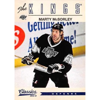 Řadové karty - McSorley Marty - 2012-13 Classics Signatures No.83
